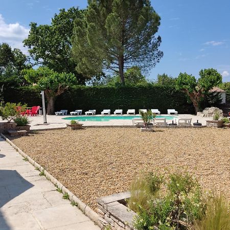 Ardeche Les Cigales, Studio Murier Piscine Partagee Grospierres Bagian luar foto
