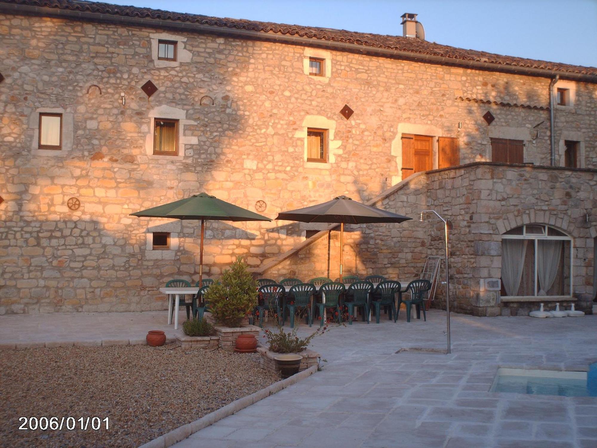 Ardeche Les Cigales, Studio Murier Piscine Partagee Grospierres Bagian luar foto